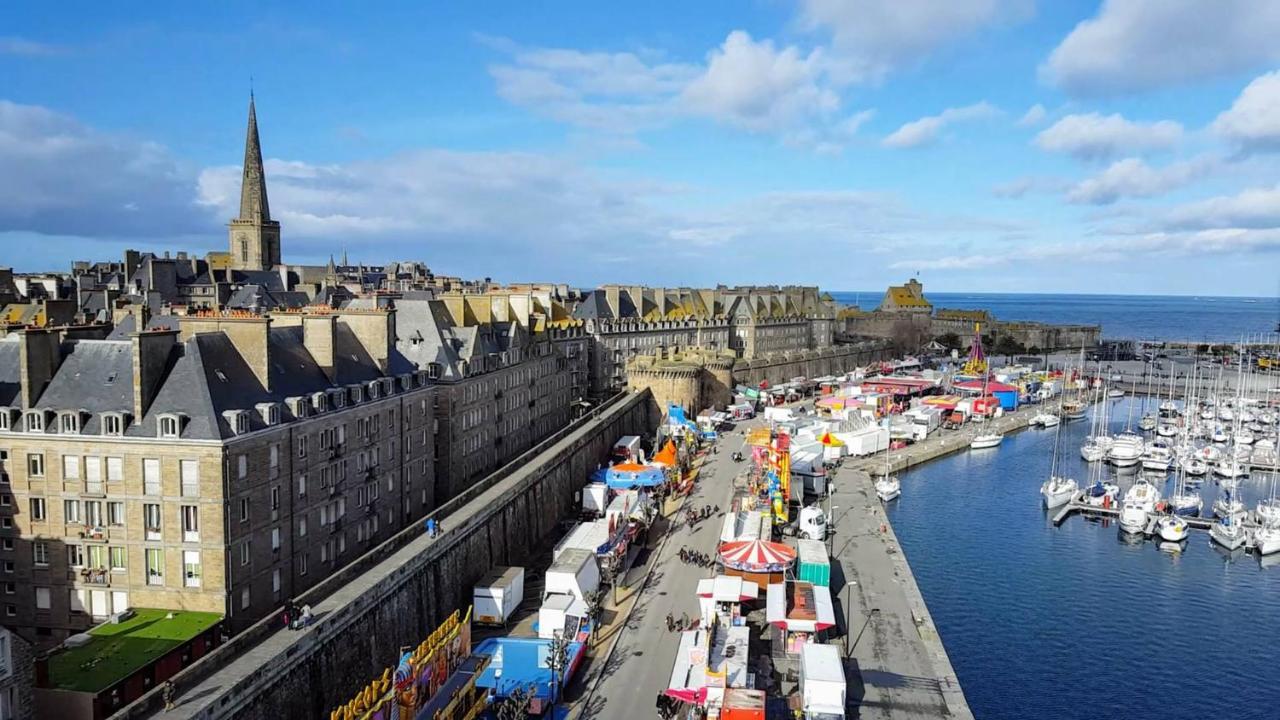 Le Nautilus, Saint Malo, Les Bas Sablonsアパートメント エクステリア 写真