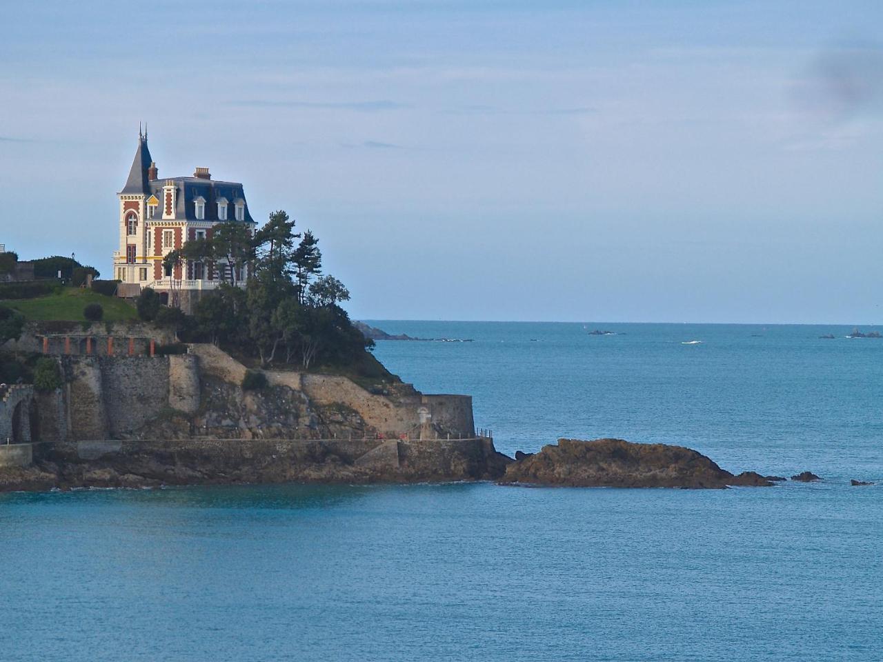 Le Nautilus, Saint Malo, Les Bas Sablonsアパートメント エクステリア 写真