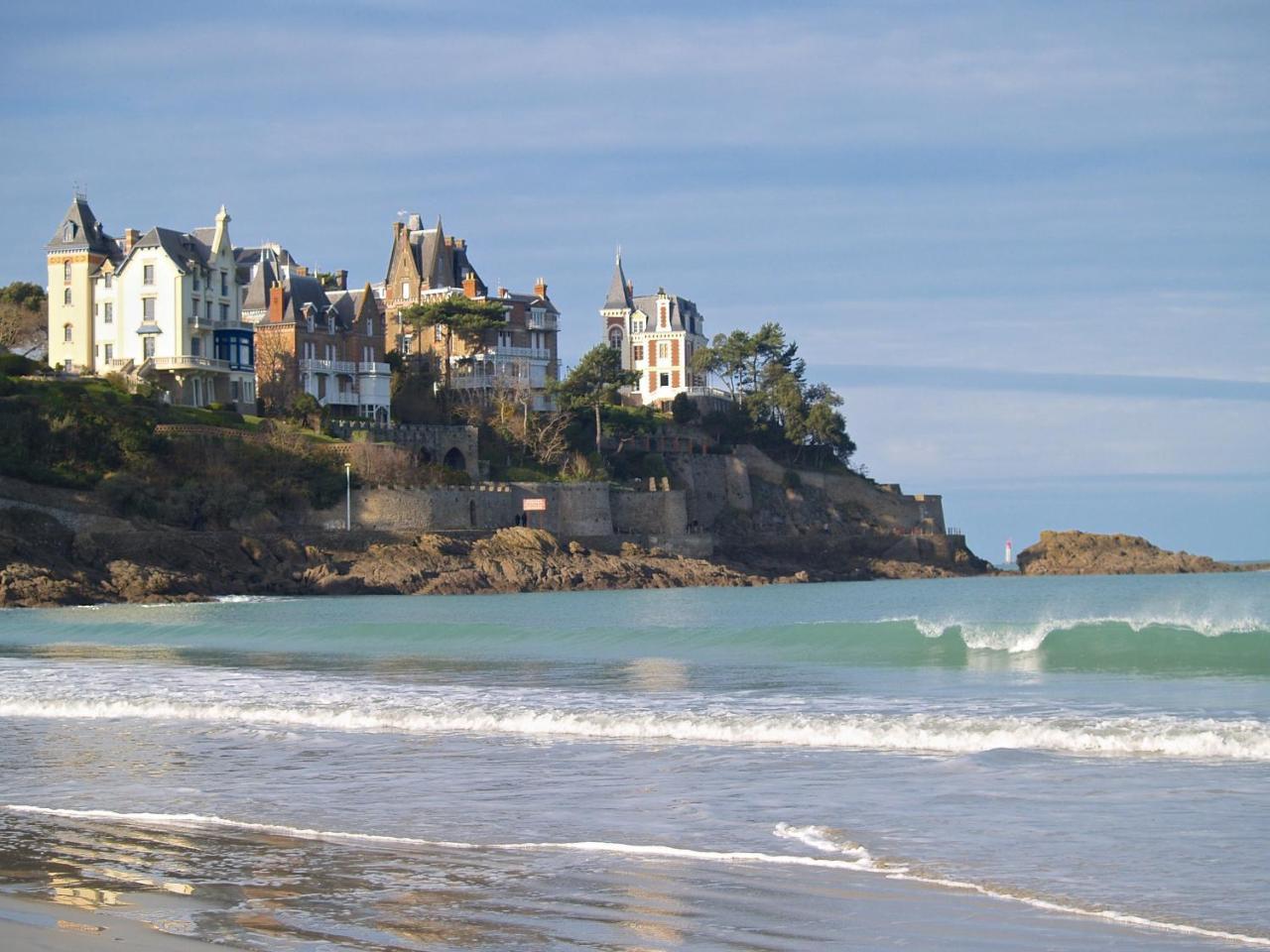 Le Nautilus, Saint Malo, Les Bas Sablonsアパートメント エクステリア 写真