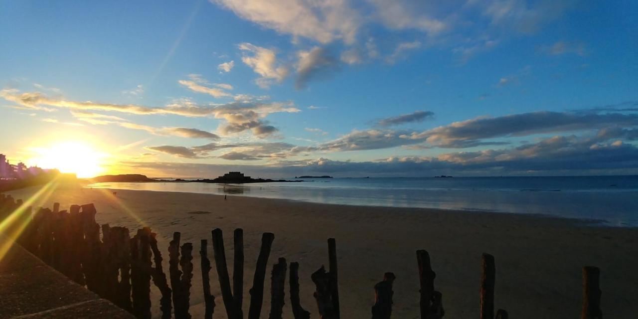 Le Nautilus, Saint Malo, Les Bas Sablonsアパートメント エクステリア 写真