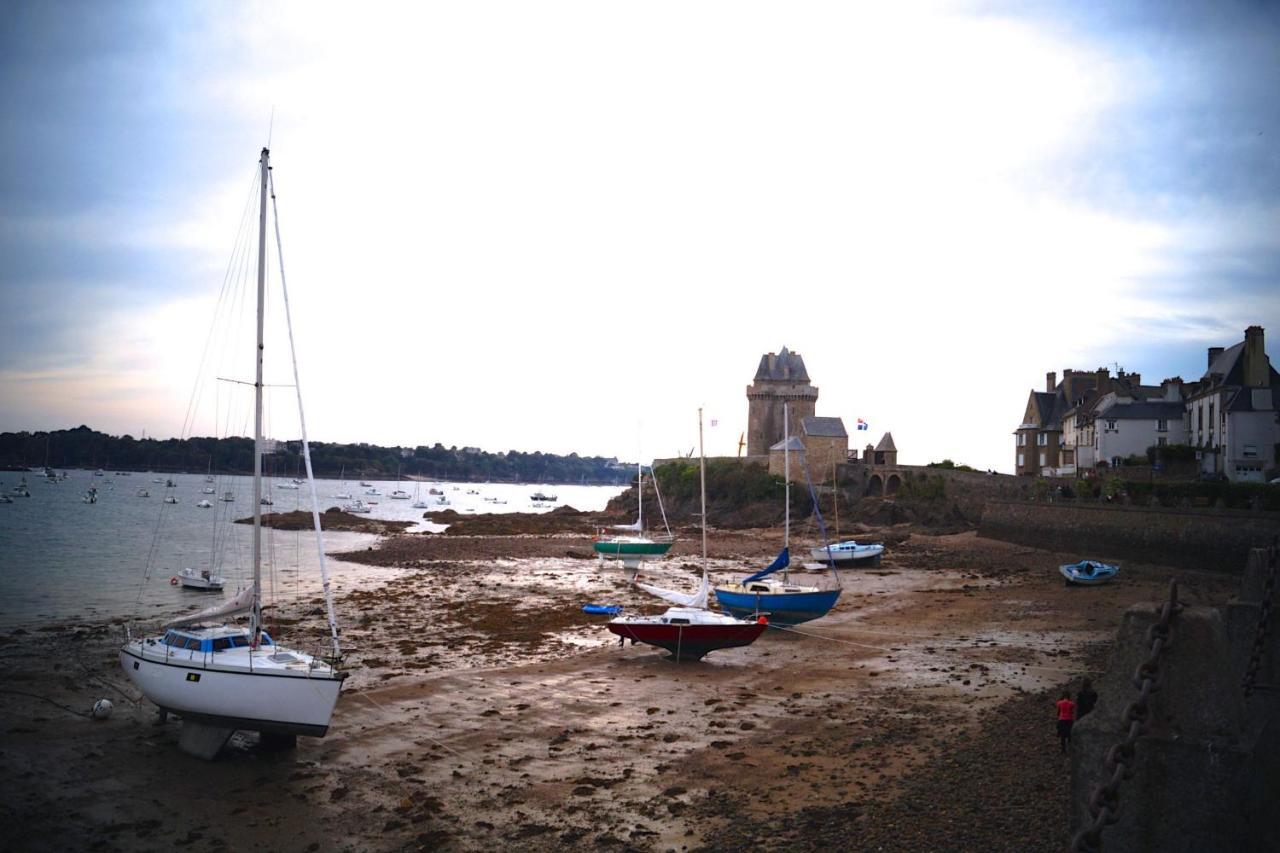 Le Nautilus, Saint Malo, Les Bas Sablonsアパートメント エクステリア 写真